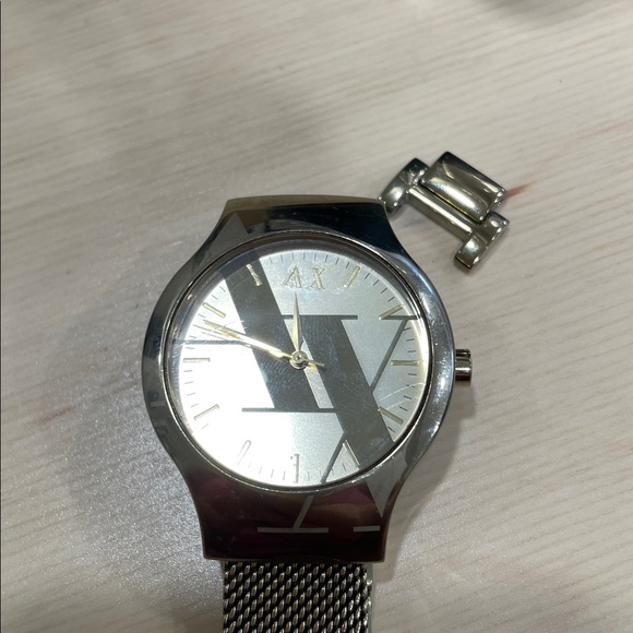 Armani Exchange Gold Tone Watch main image 9